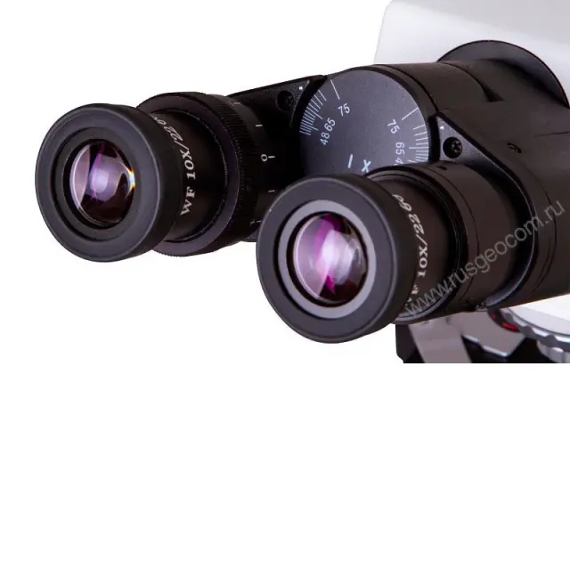 Цифровой микроскоп Levenhuk MED D45T LCD окуляры