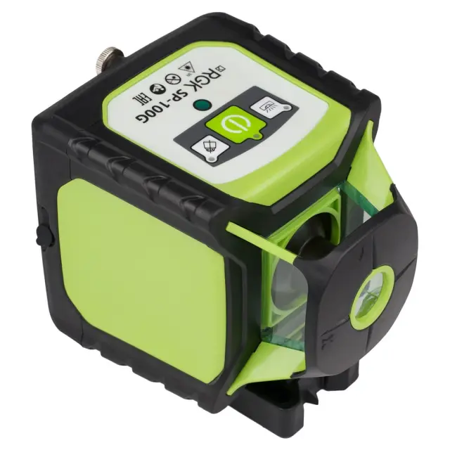 RGK SP-100G COMBO - комплект ротационного нивелира с элевационным штативом