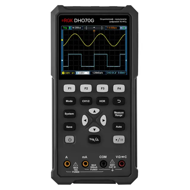 RGK DHO70G - осциллограф - мультиметр