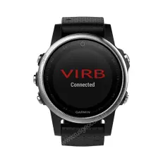 умные Часы Garmin Fenix 5S серебристые с черным ремешком