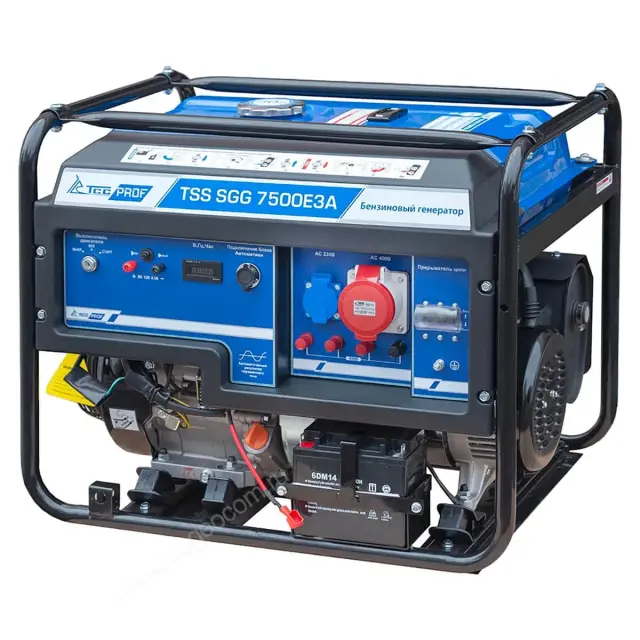 Бензиновый генератор TSS SGG 7500Е3A