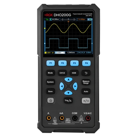RGK DHO200G - осциллограф - мультиметр