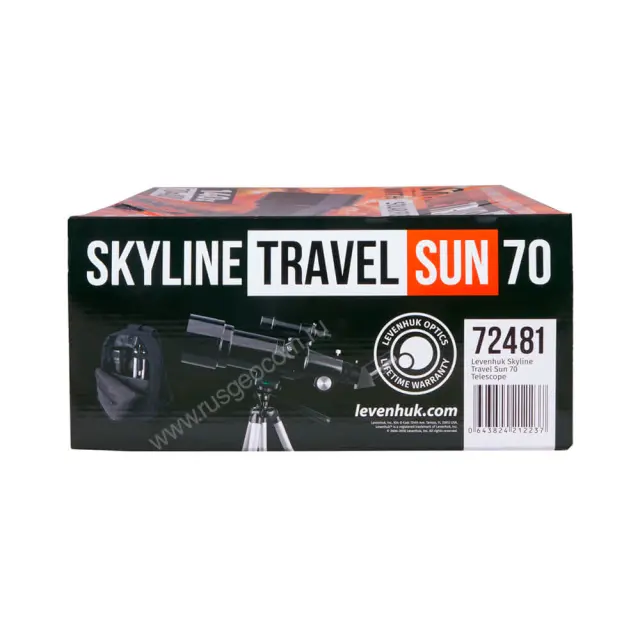 коробка Телескоп Levenhuk Skyline Travel Sun 70