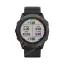 беговые Часы Garmin Fenix 6X Pro Solar титановый серый DLC с черным ремешком