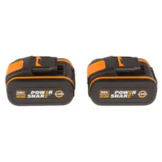 WORX WA3553.2 - комплект 2х аккумулятор 2*20В 4.0 Ач