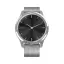 gps Часы Garmin Vivomove Luxe серебристый с серебристым ремешком
