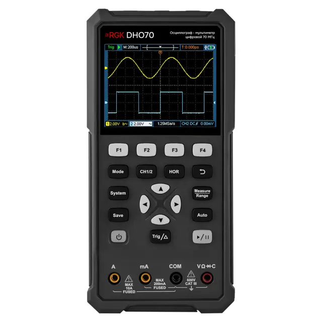RGK DHO70 - осциллограф - мультиметр