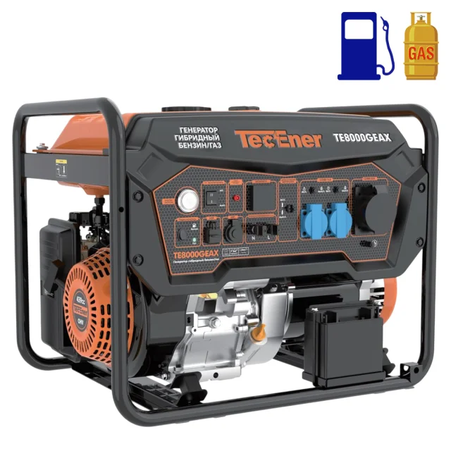 TecEner TE8000GEAX - гибридный генератор