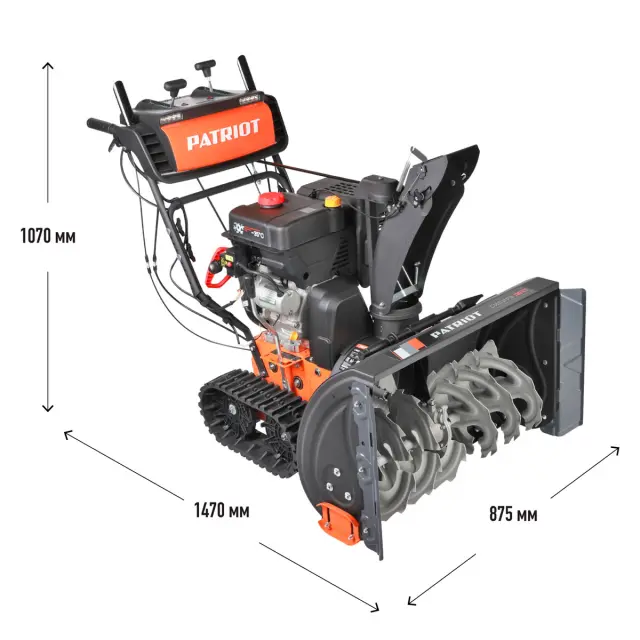 Снегоуборщик дворовый Patriot Сибирь 130 ET