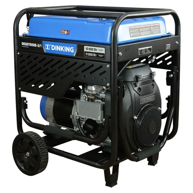 Dinking DKGE11500E-3/1 - бензиновый генератор