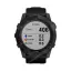 Garmin Fenix 7X Sapphire Solar титановый черный DLC с силиконовым ремешком