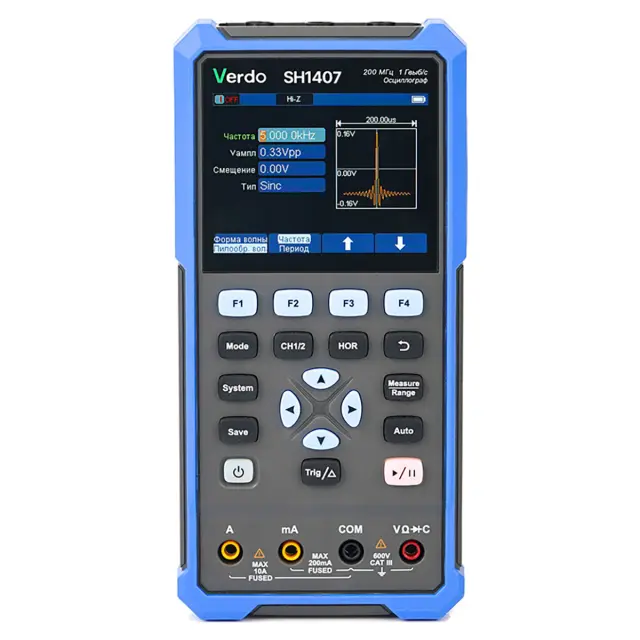 VERDO SH1407 - осциллограф-мультиметр