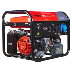 FUBAG BS 5500 A ES в супертихом зимнем кожухе 1400SS RAL 7035 - бензиновый генератор