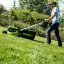 Greenworks GD60LM51SP бесщеточная, 60V с АКБ 5 Ач + ЗУ 10А двойное - аккумуляторная газонокосилка