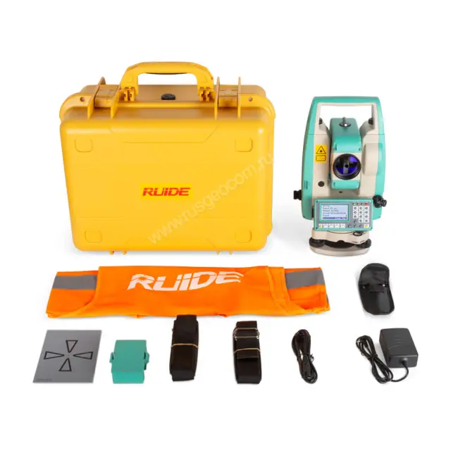 Комплектация тахеометра Ruide R2 2"