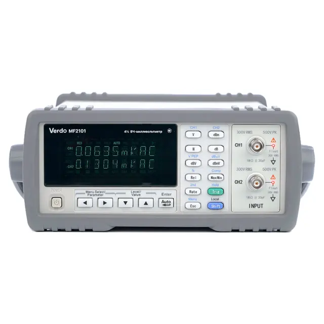 VERDO MF2101 - ВЧ-милливольтметр 2-канальный