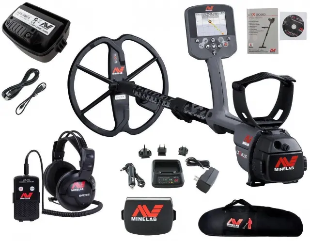 Комплектация металлоискателя Minelab CTX3030