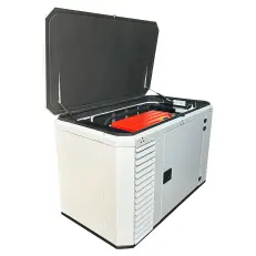 A-iPower A17000EAX в супертихом зимнем кожухе 1700SS RAL 7035