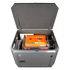 A-iPower A8000EAX в тихом зимнем кожухе 1200 RAL 7024