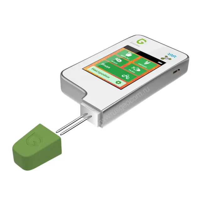 Экспресс-анализ содержания нитратов в свежих овощах с Greentest 3