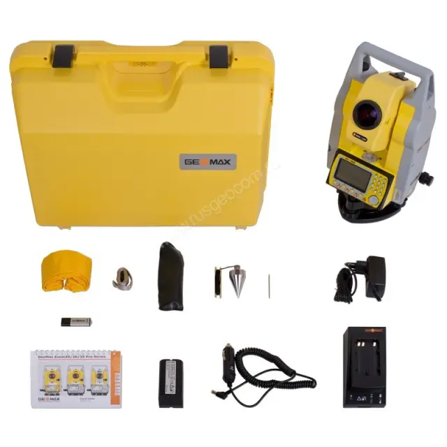 Комплектация тахеометра GeoMax Zoom20 PRO A2 (7")
