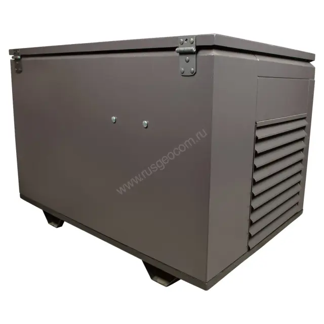 SUNREKA G10000EAX в тихом зимнем кожухе 1200 RAL 8019 - бензиновый генератор