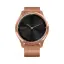 умные Часы Garmin Vivomove Luxe розовое золото с цвета розового золота ремешком