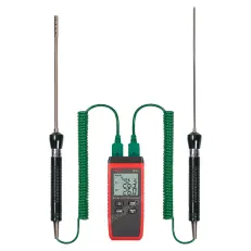 Термометр RGK CT-12 с зондом температуры воздуха TR-10A и погружным зондом температуры TR-10W с поверкой