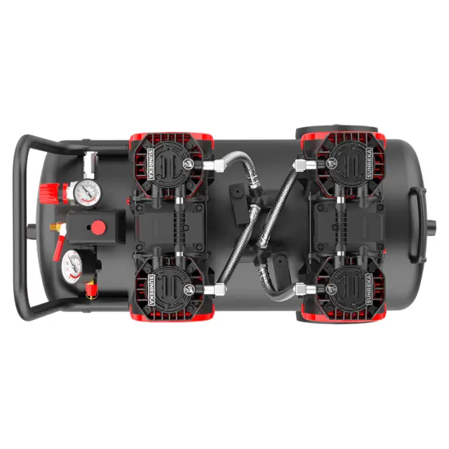 SUNREKA GFC370/45DS - компрессор поршневой безмасляный