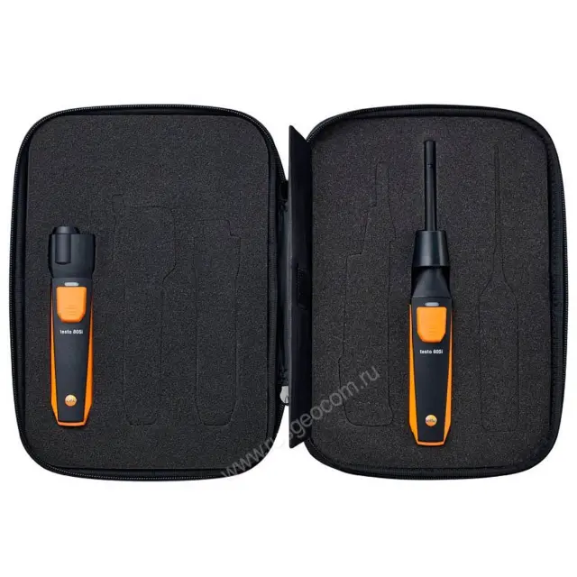 Набор смарт-зондов для предварительной идентификации плесени (кейс/testo 605i 2 Gen, 805i), протокол калибровки, батарейки