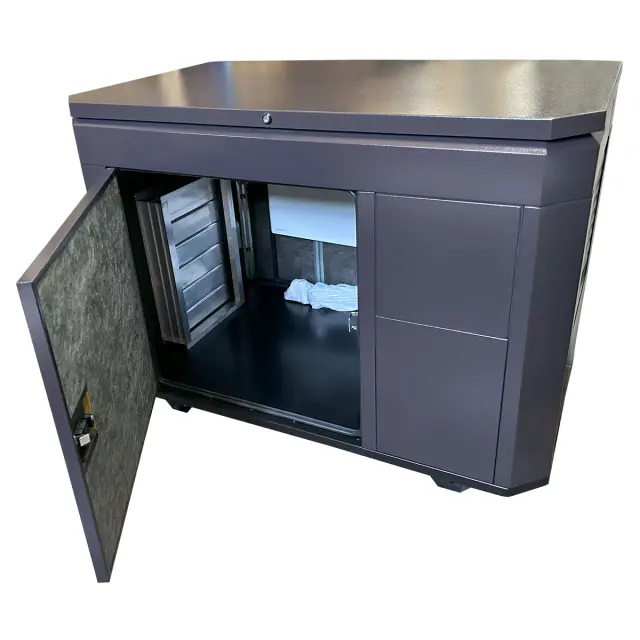 A-iPower A11000TEAX в тихом зимнем кожухе 1600 RAL 8019 + блок автозапуска A-iPower 230В/400В 100А 8 ПИН