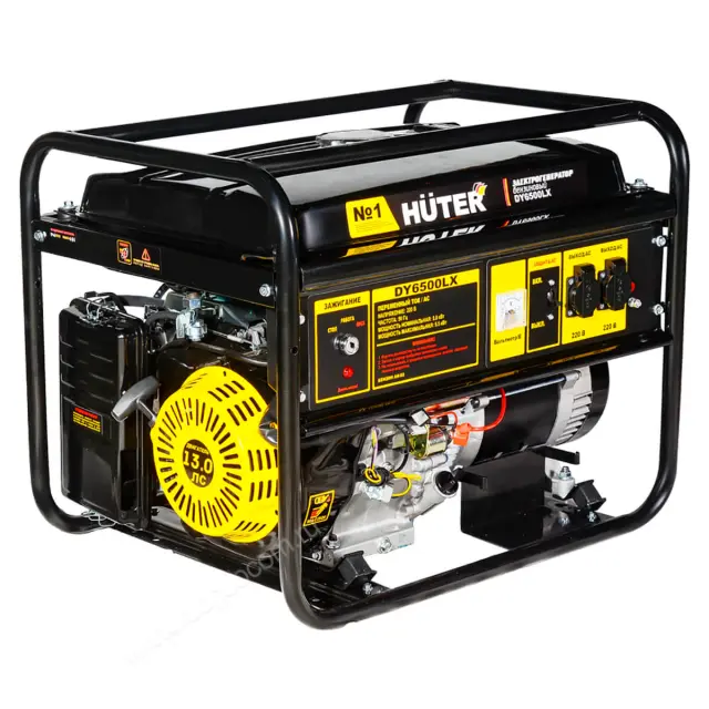 генератор HUTER DY6500LX
