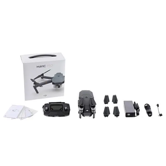 Комплектация квадрокоптера DJI Mavic PRO