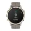 спортивные Часы Garmin Fenix 6S Pro Solar золотистый с серым замшевым ремешком