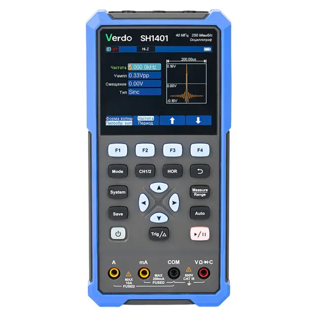 VERDO SH1401 - осциллограф-мультиметр