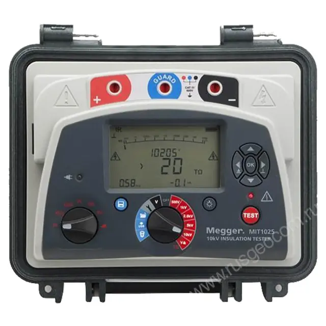 Тестер сопротивления изоляции Megger MIT515