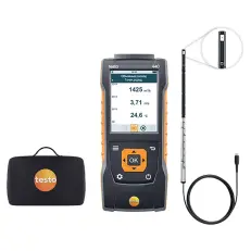 Комплект Testo 440 с зондом с обогреваемой струной и кейсом