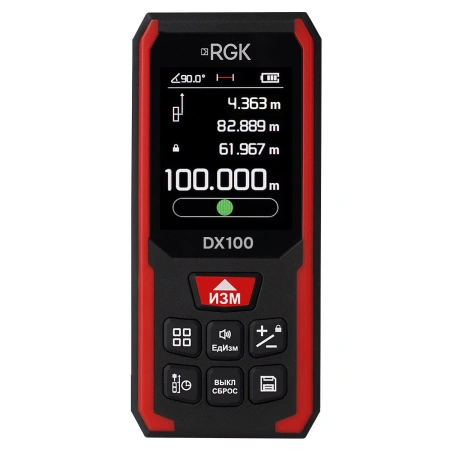 RGK DX100 - лазерный дальномер