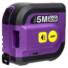 Ermenrich Reel SLR640 фиолетовый - рулетка с лазерным дальномером