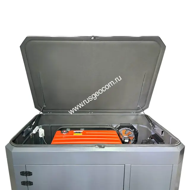 A-iPower A13000TEAX в тихом зимнем кожухе 1600 RAL 7024 + блок автозапуска A-iPower 230В/400В 100А 8 ПИН