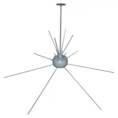 АС7.38.1 широкополосная всенаправленная антенна 100 МГц — 2,8 ГГц