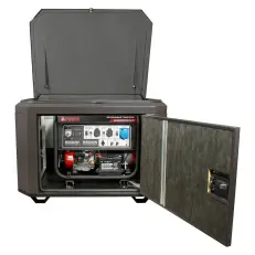 	 Генератор A-iPower A9000EAX в тихом зимнем кожухе 1200 RAL 8019