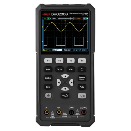 RGK DHO200G - осциллограф - мультиметр