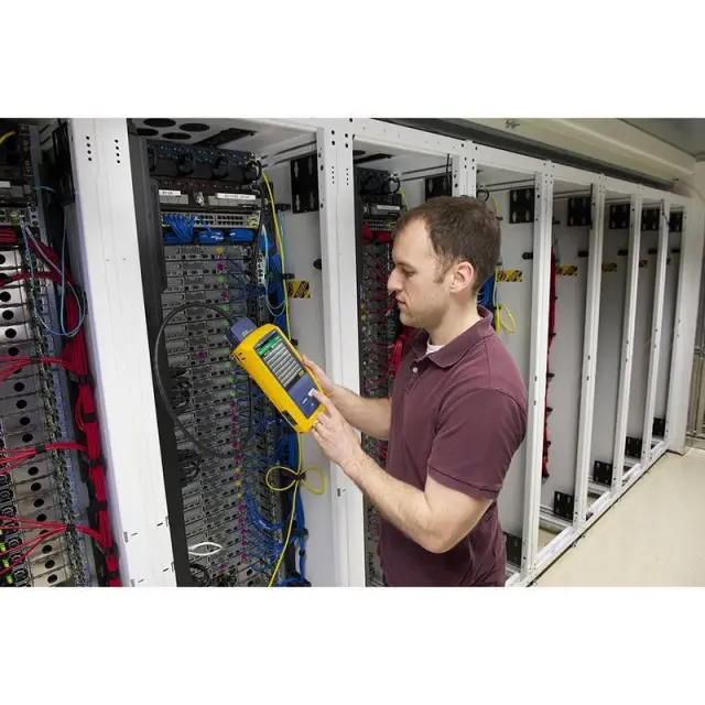 Работа с кабельным анализатором Fluke Networks DSX-5000 INTL/GLD