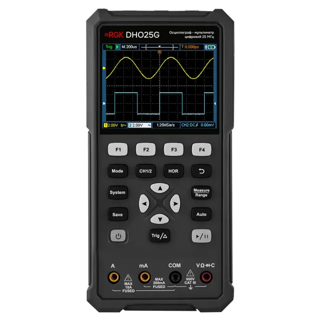 RGK DHO25G - осциллограф - мультиметр