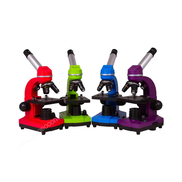 Микроскоп Bresser Junior Biolux SEL 40–1600x, красный
