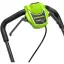 Greenworks GD24LM331 бесщеточная, 24V с АКБ 4 Ач USB + ЗУ 2А - аккумуляторная газонокосилка