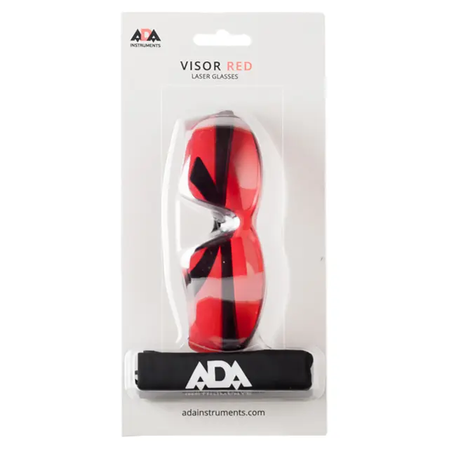 ADA VISOR RED laser glasses - красные лазерные очки