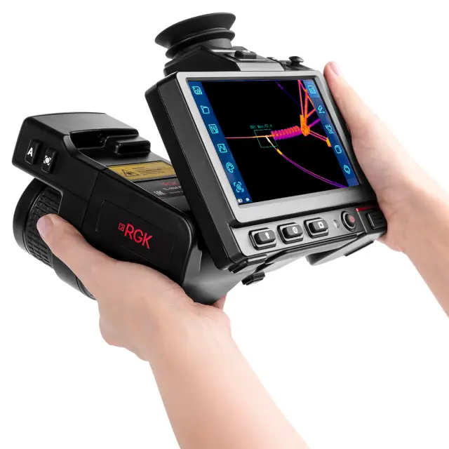 RGK TL-1024 Pro в комплекте с телеобъективом 14° - тепловизор