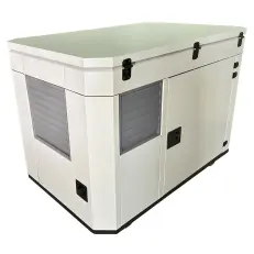 FUBAG BS 11000 A ES в тихом зимнем кожухе 1600 RAL 7035 - бензиновый генератор